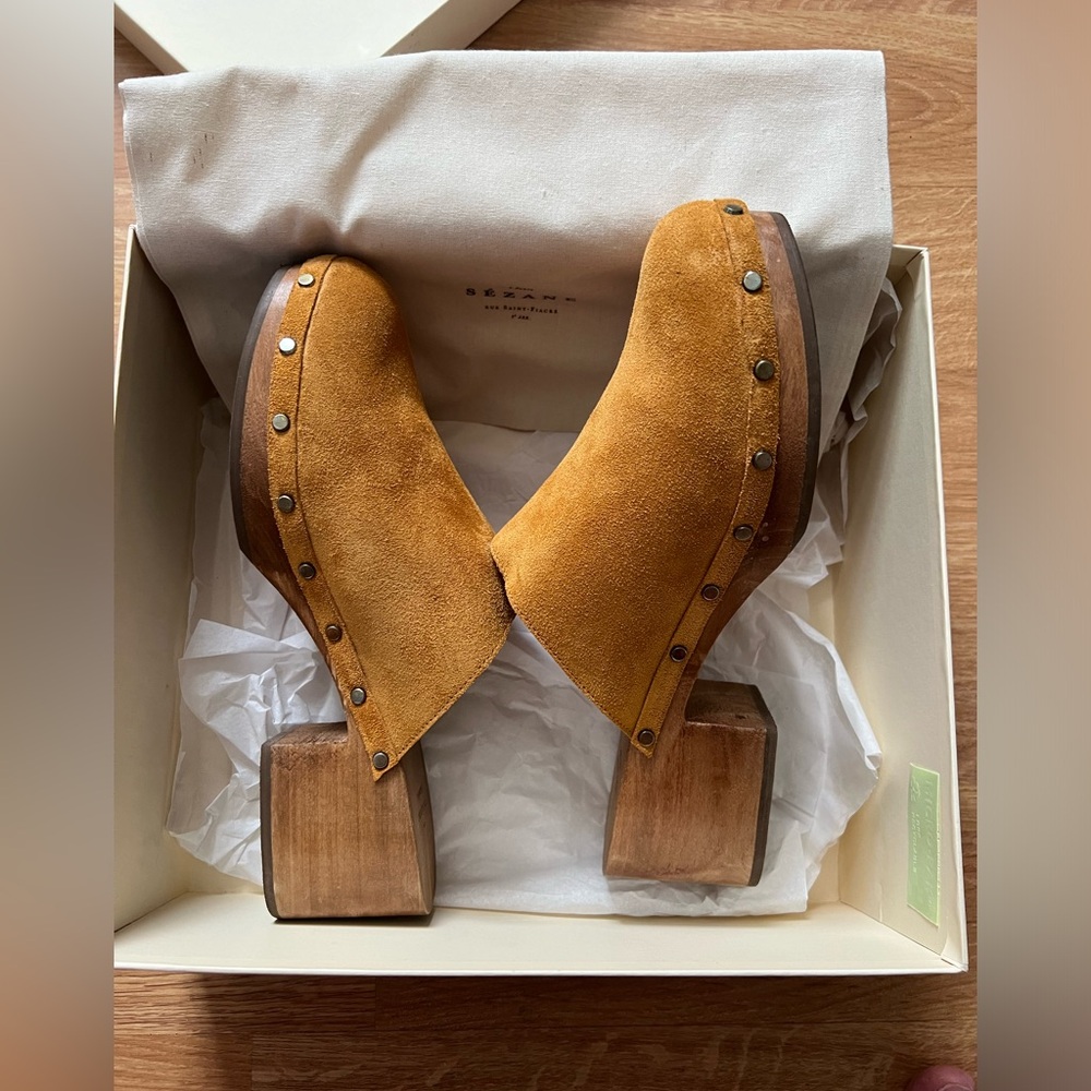 Sezane Tibby clogs 8/8.5 - Picture 4 of 10